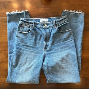 Abercrombie & Fitch the 90’s straight ultra high-rise Jeans